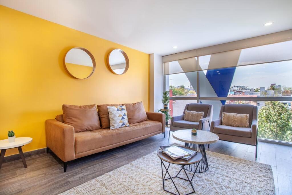 Moderno Mexicano 3Br/2Ba 200Mbps Mexico City Exteriör bild