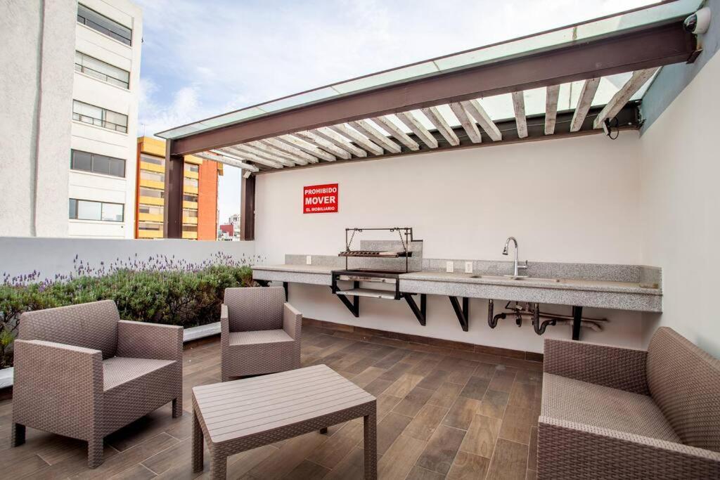 Moderno Mexicano 3Br/2Ba 200Mbps Mexico City Exteriör bild